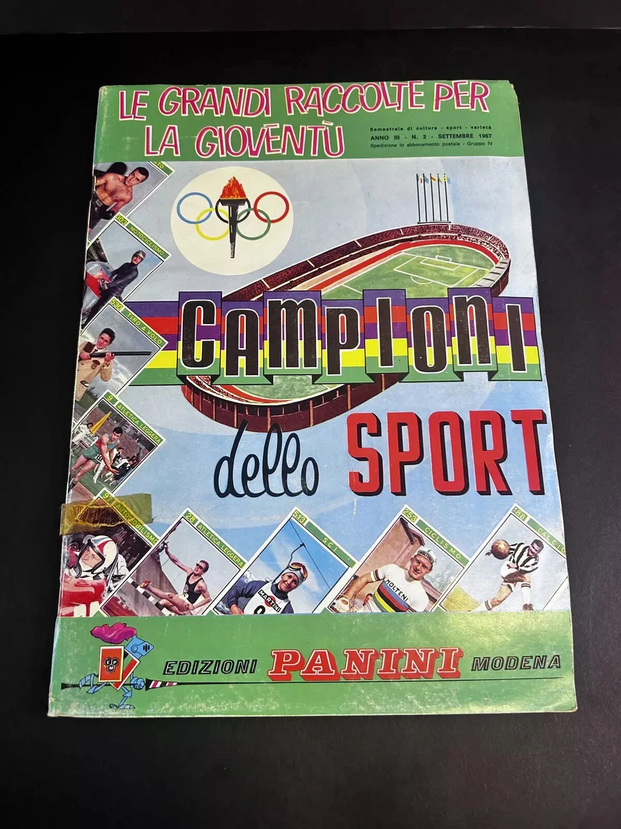 FIGURINA NEW CAMPIONI DELLO SPORT PANINI 1966 numero 340 Pallavolo