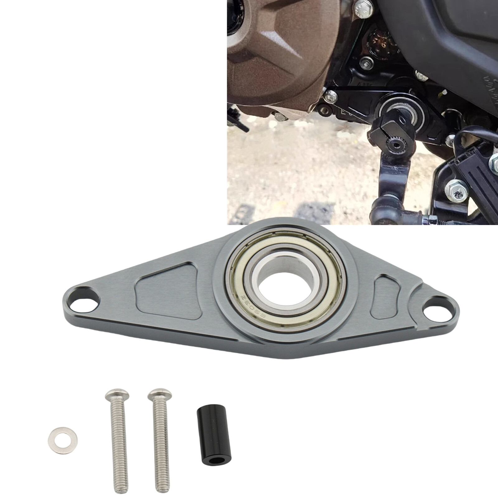 Gear Shifting Support Bracket Kit For Suzuki V-Strom 250SX 2022-2024 23 Titanium