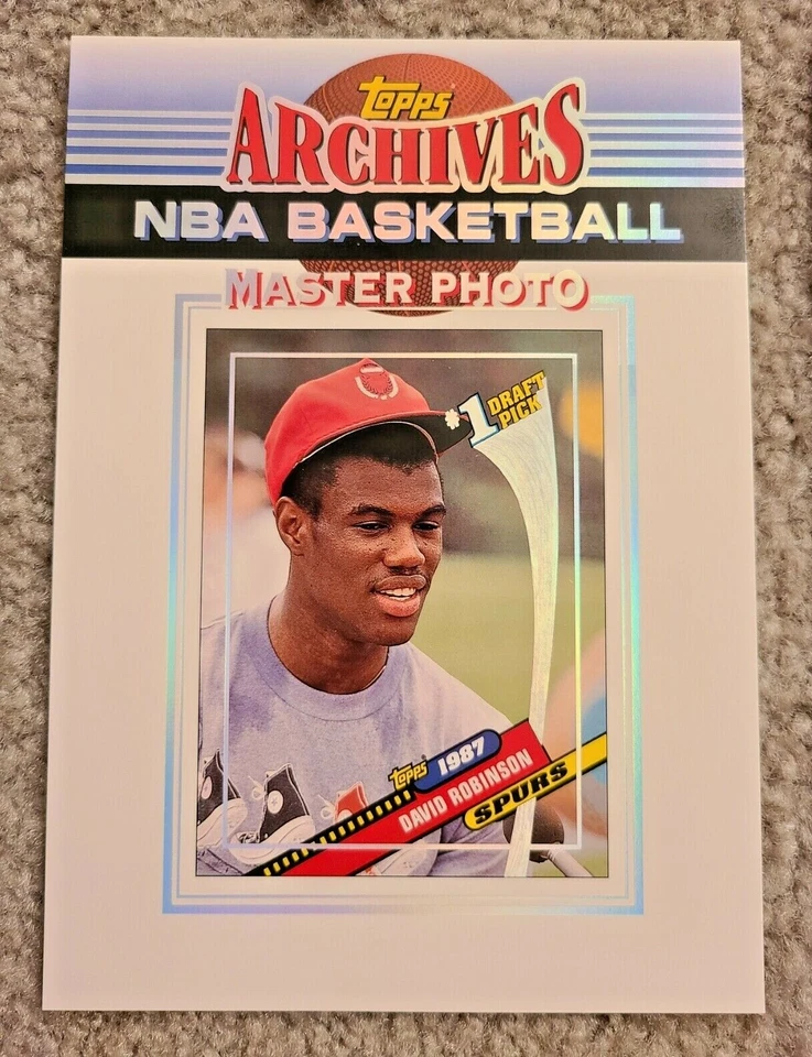 Foto maestra de baloncesto 5x7 Topps Archives 1992-93 individuales - Completa tu conjunto Foto 2 de 3