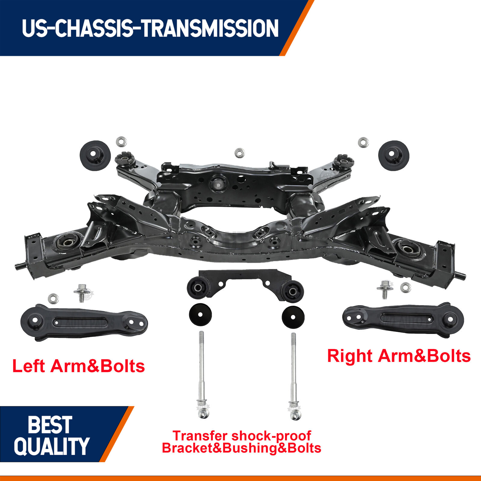Rear Crossmember Suspension K Frame 4WD AWD Fits 20132020 NISSAN