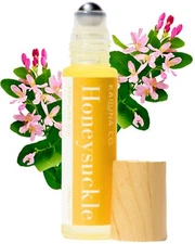 	Honeysuckle Essential Oil Perfume Roll On Organic Jojoba Oil	