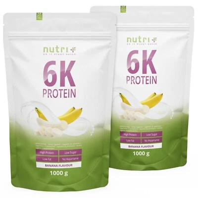 NUTRI-PLUS Protein Pulver 2kg - Eiweißshake Vanille, Schoko uvm Eiweiß Protein Isolat 2000g