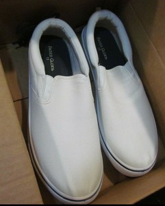faded glory white canvas shoes