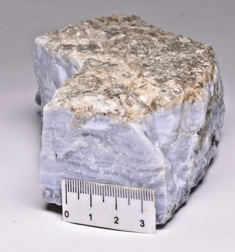 BLUE LACE AGATE IN NATURAL FORM, LAPIDARY, NAMIBIA R24 - Bild 11 von 11