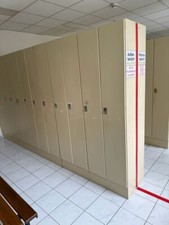 Spind Umkleideschrank Wertfachschrank 2-türig 60x52x200cm