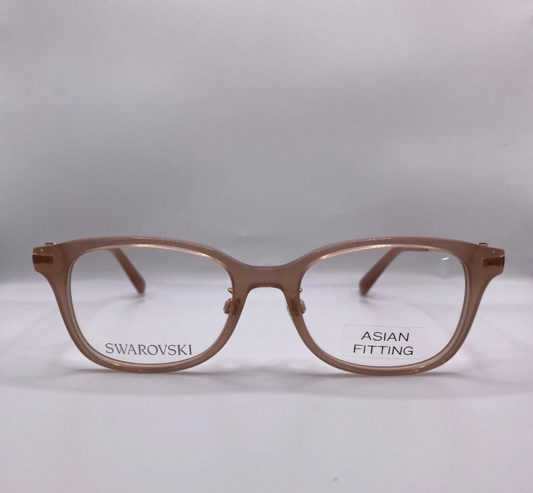 SWAROVSKI Eyeglasses SK5232-013-50 Size 50/16/Rectangular BRAND NEW W CASE Chrome Frame Gold Eyeglass Frames for sale | eBay main image 4