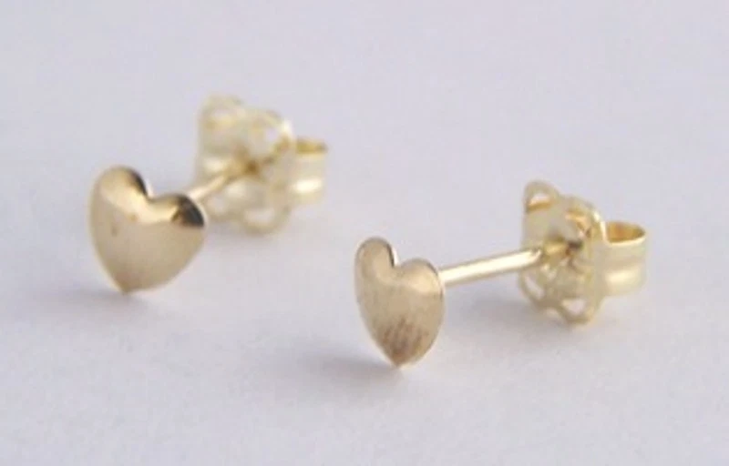 9ct gold earrings best sale kids