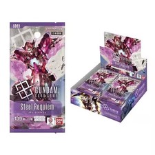 IN STOCK Gundam Card Game Japanese GD03 Steel Requiem Sealed Box Bandai NEW
