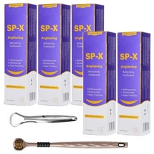 5X Niacinamide Whitening Toothpaste Fresh Breath & Stain Removal Formula 3.52 OZ