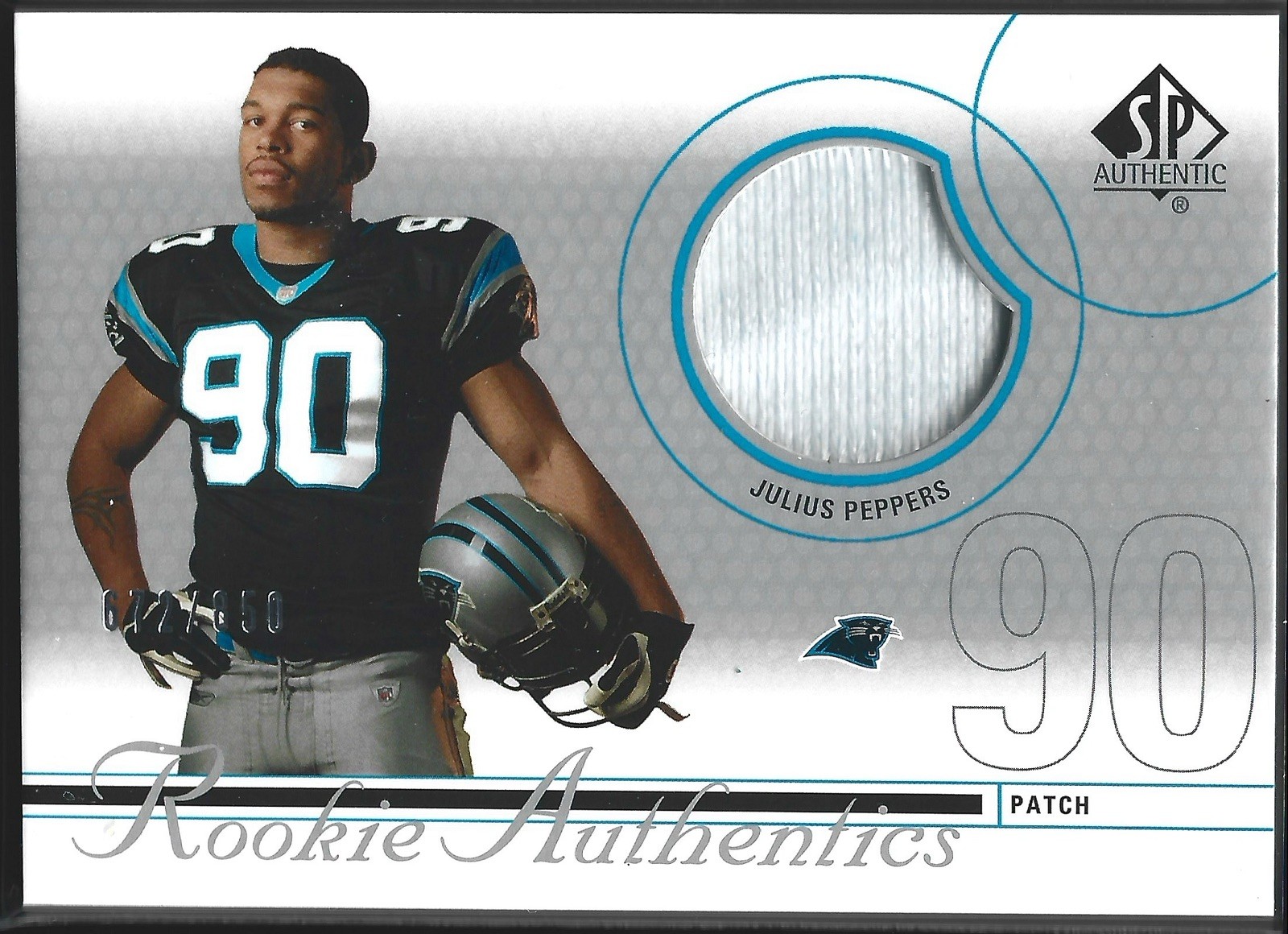 Julius Peppers SP Authentic #222 Patch