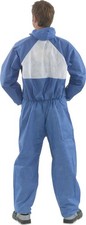 3M 4530 Flammhemmender SR Einweg Overall blau/weiß Größe XXXL