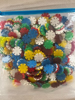 BRAIN FLAKES interlocking PLASTIC DISC SET 400+pieces STEM creativity