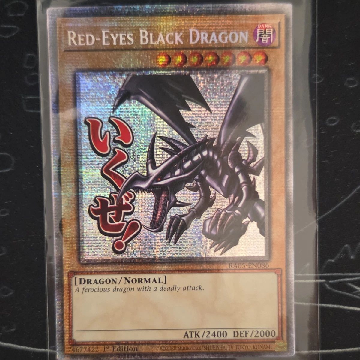 Red-Eyes Black Dragon RA05-EN086 Rarity Collection 5 for sale | eBay