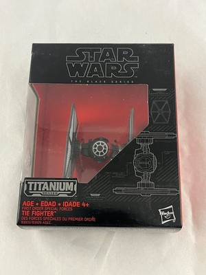 Star Wars - Black series - First Order Tie Fighter - 04 - Titanium - NEW