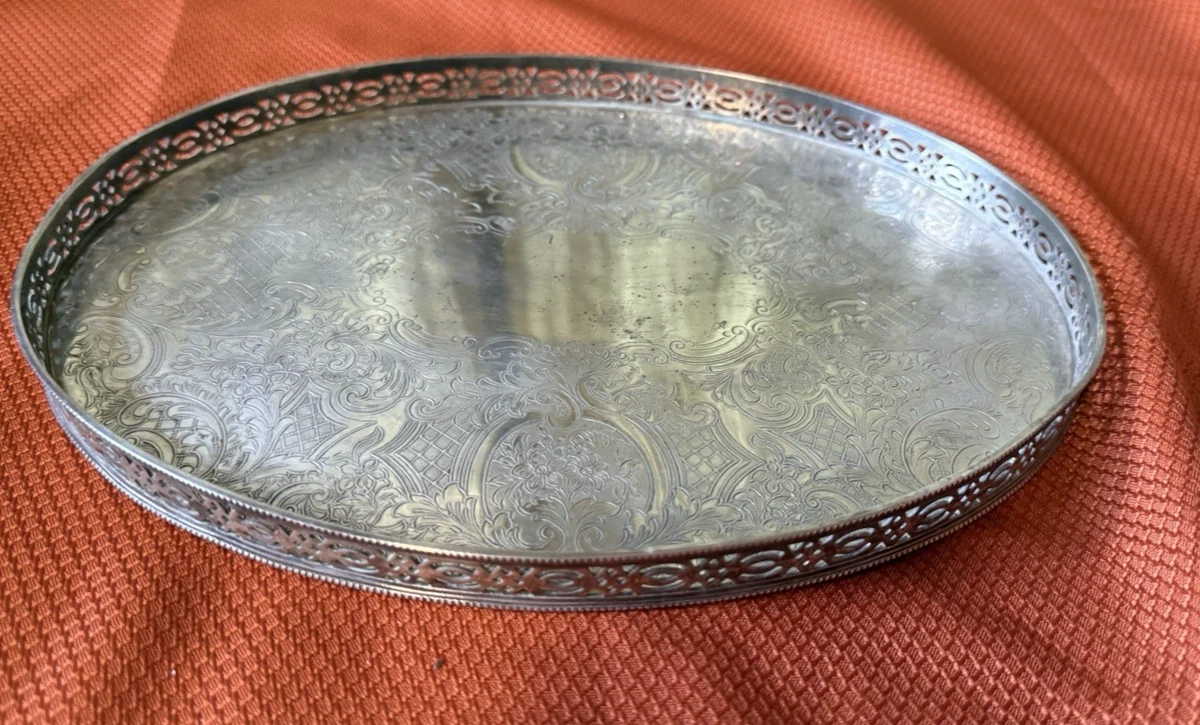 Barker Ellis Antique US Silver-Plated Platters & Trays for sale | eBay