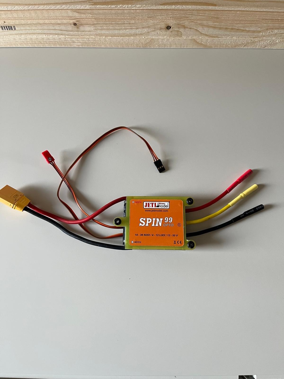 ESC REGOLATORE brushless JETI-HACKER SPIN 99 OPTO