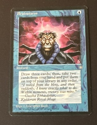 Brainstorm  x1 Ice Age LP Condition see pics front back 