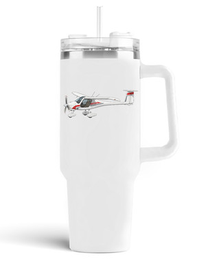 Pipistrel Virus Stainless Steel H2.0 Quencher Tumbler 40oz