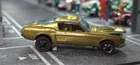 Vintage Hot Wheels Redline Custom Mustang Gold (⁸⁶)