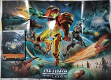 Metroid Prime Trilogy Collector's Edition [Nintendo Wii]  COMPLETE CIB w/ POSTER