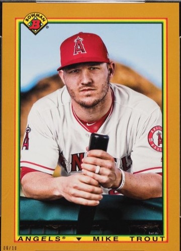 Mike Trout 2012 Bowman Chrome #157 ISA 10 Angels | eBay