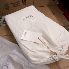 Quince European Linen Duvet Cover Set Ivory King/Cal King 3 Piece Set