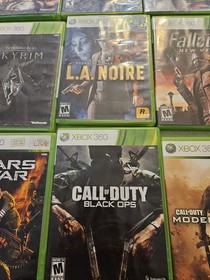 Lot Of 15 Microsoft Xbox 360  Video Games
