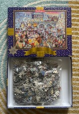 Waddingtons 2003 (Ltd Ed #10) 'Skating at Twilight' 1000 Piece Jigsaw [VG]