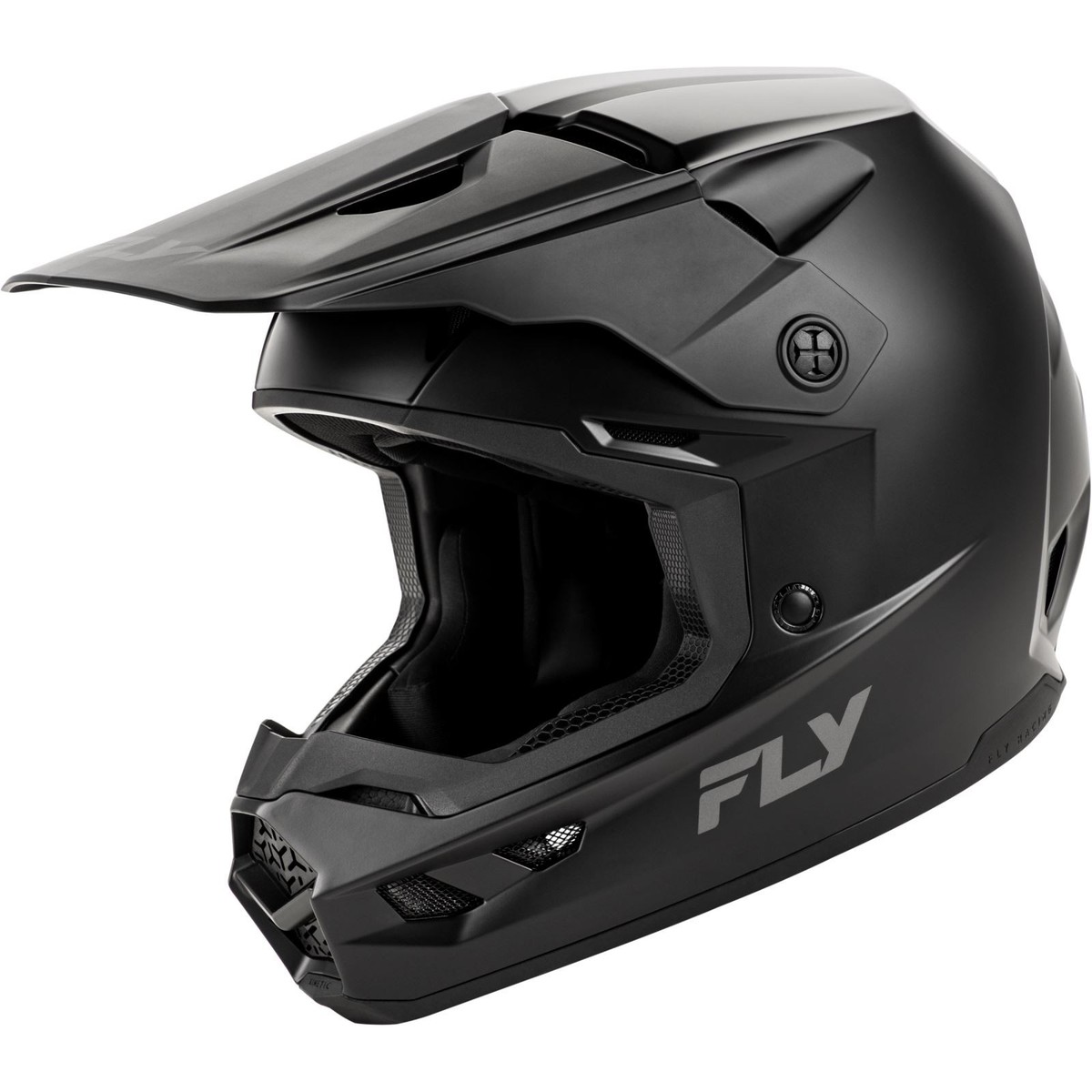 Fly Racing Kinetic Solid Helmet - Matte Black - 2XL A00297402XL | eBay