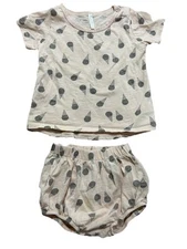 Rylee + Cru Ice Cream  Shirt & Essential Bloomers Set 12-18 Mths