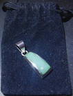 Sterling Silver Montero's Taxco Green Stone — photo 1