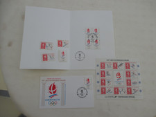 TIMBRES ET PREMIERS JOURS ALBERTVILLE 1992.