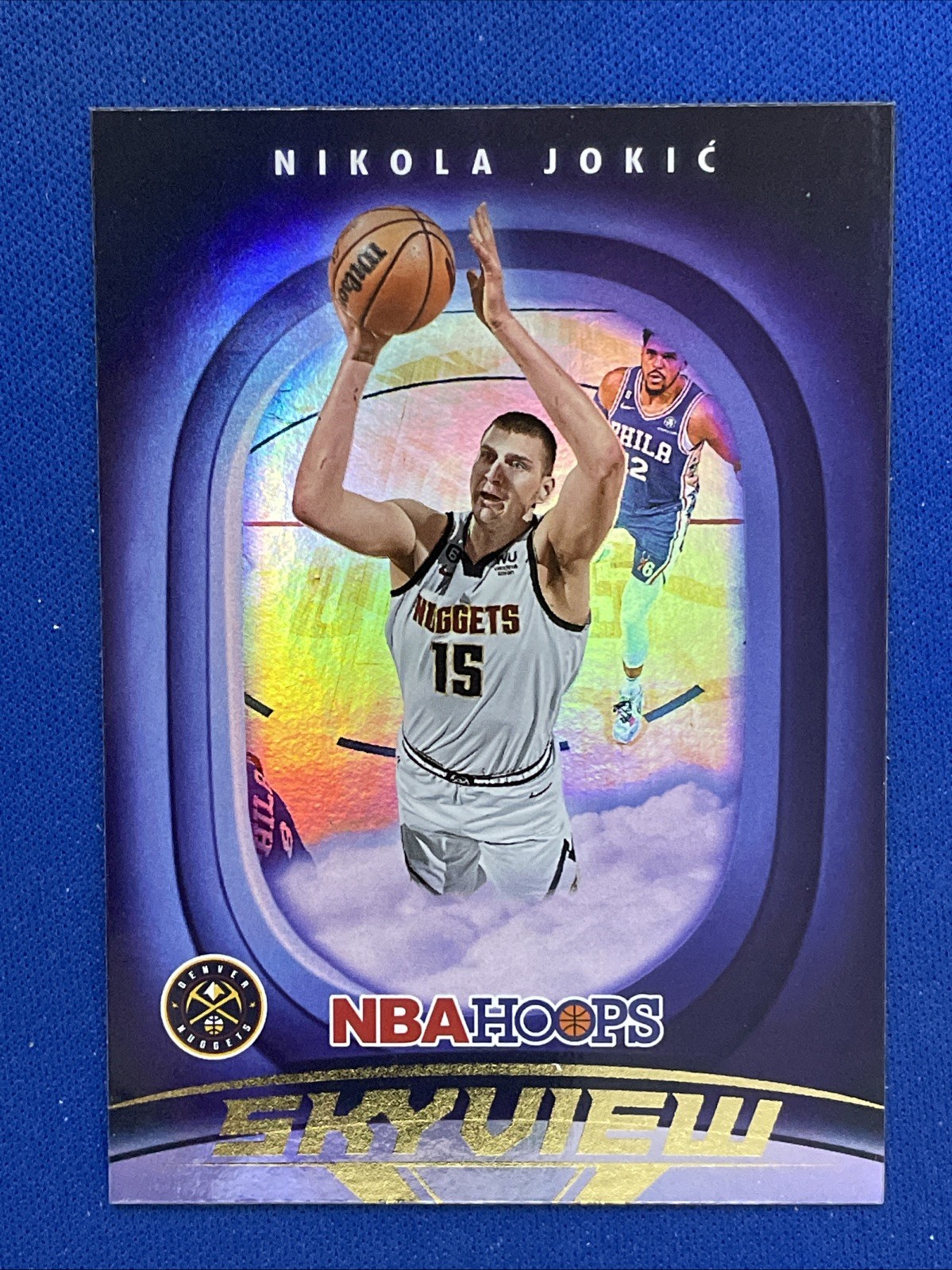 Nikola Jokic Skyview Holo 2023-24 Panini NBA Hoops Basketball #19