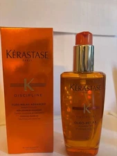 Kerastase Discipline Oleo Relax Advanced Hair Smoothing Oil 3.4oz /Free shipping