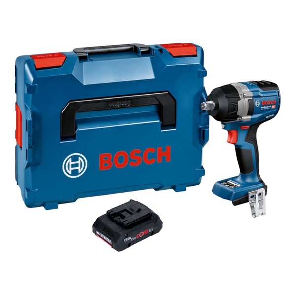 "Bosch GDS 18V-750 C Akku Schlagschrauber 18 V 750 Nm 1/2\" + 1X Procore Akku 4,0"-image
