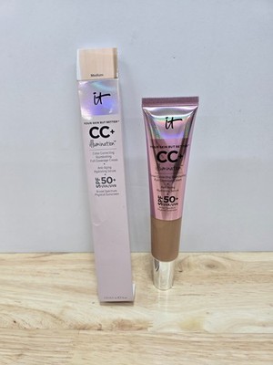 It Cosmetics CC Color Correcting Full Coverage Cream Serum Spf50 Medium