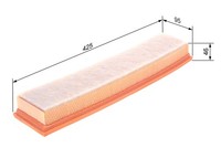 Bosch Luftfilter 1 457 433 337 Filtereinsatz FüR Xsara Peugeot Berlingo C4 307