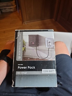 Portfolio 120w Low Voltage Landscape Lighting Power Pack New in Open Box