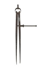 Vintage Starrett Carpenter's Compass Calipers Athol, Massachusetts