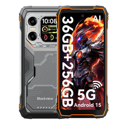 Blackview XPLORE 1 5G AI Outdoor Smartphone 36GB+256GB 20000mAh Handy NFC 64MP