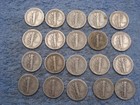 20 SILVER MERCURY DIMES WITH DATES lot WH — photo 6