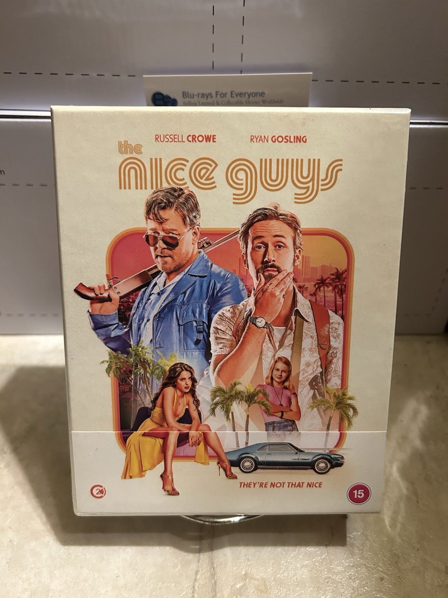 NEW The Nice Guys 4K Limited Edition Blu-ray (UK)[2016] DigiPack