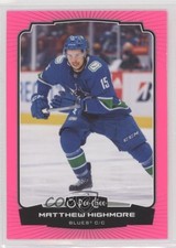 2022-23 O-Pee-Chee Neon Pink 16/75 Matthew Highmore #440 0u7i