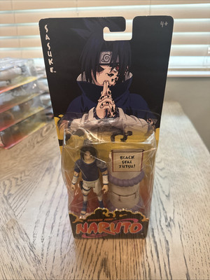 Shonen Jump Mattel Naruto Curse Mark Sasuke Black Seal Jutsu RARE !!!