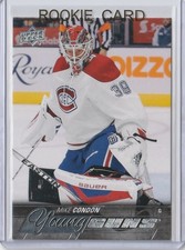 2015-16 Upper Deck Mike Condon Young Guns Rookie Card RC #239 Mint. rookie card picture