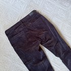 Ag The Legging Super Skinny Brown Velvet Pants 28r — photo 7