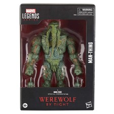 Marvel Legends Man-Thing  Werewolf by Night  8in Deluxe Action Figure
