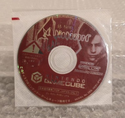 Biohazard Resident Evil 4 Demo Disc Nintendo Gamecube Japan