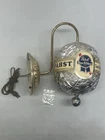 Pabst Blue Ribbon Vintage Beer-Themed Wall Sconce with Rotating Motion