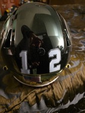 Terry Bradshaw Signed 2-Tone Chrome Full Size Speedflex Steelers Helmet Beckett